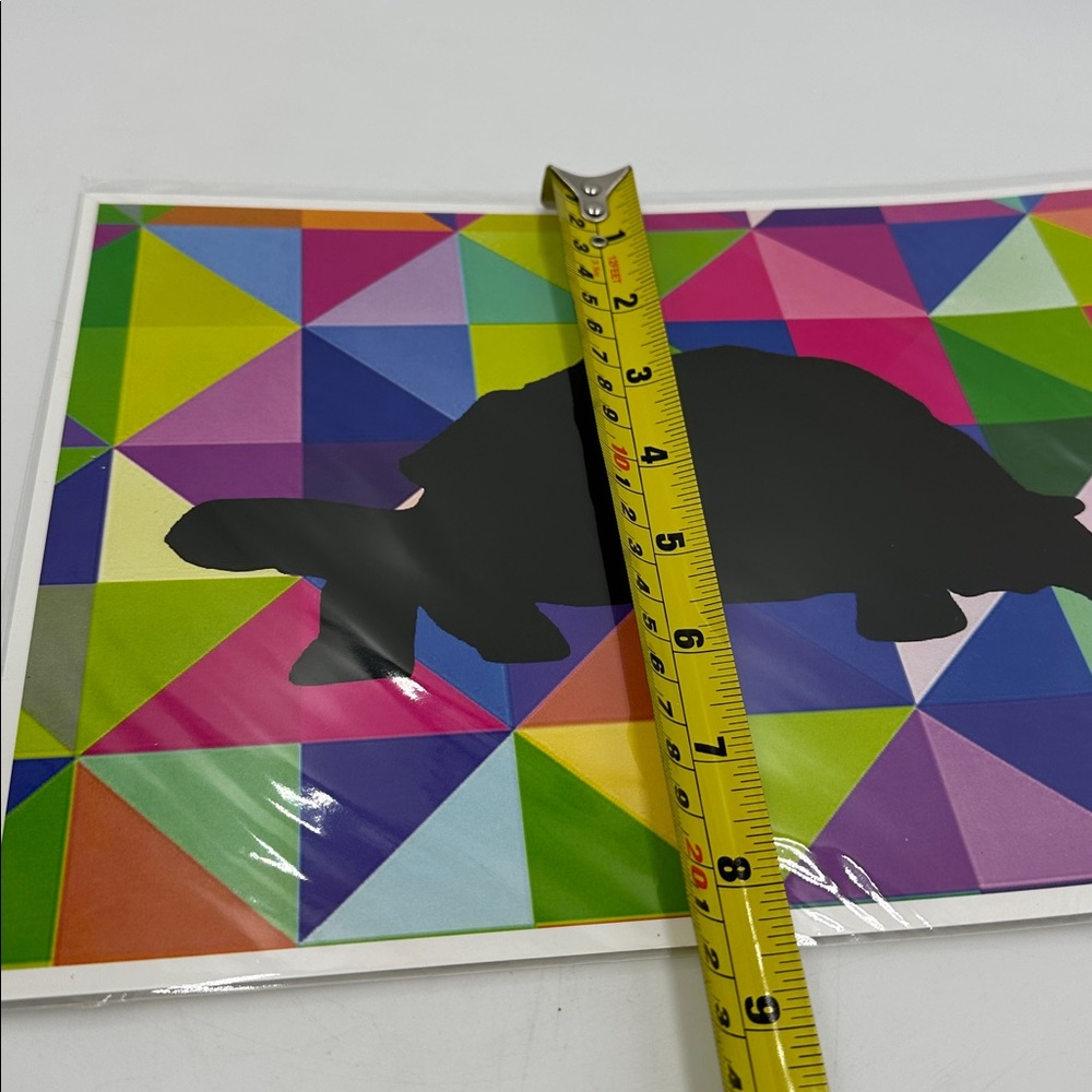 Tortoise Abstract Print - Picture 3 of 4